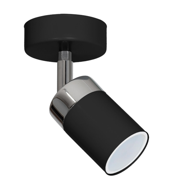 Kinkiet JOKER BLACK/CHROME 1xGU10