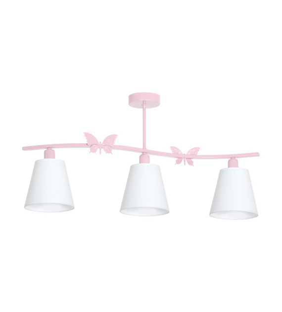 Żyrandol ALICE PINK 3xE14