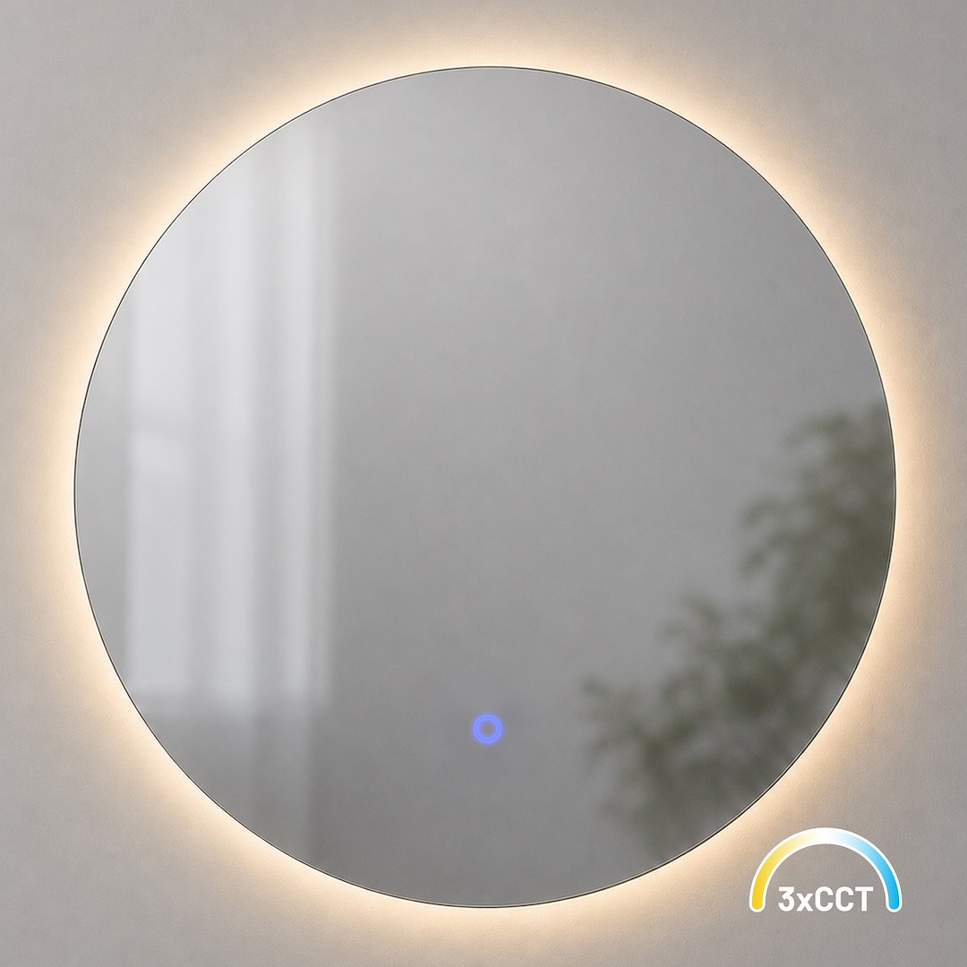 Lustro Riflesso fi 600mm 16W LED 3000K-4000K-6000K Milagro