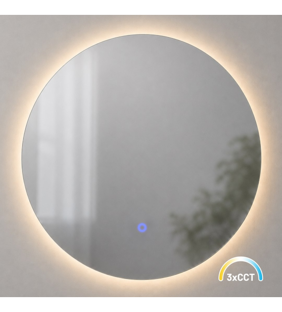 Lustro Riflesso fi 600mm 16W LED 3000K-4000K-6000K