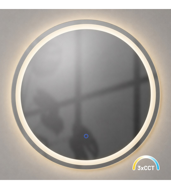 Lustro Laguna fi 600mm 16W LED 3000K-4000K-6000K