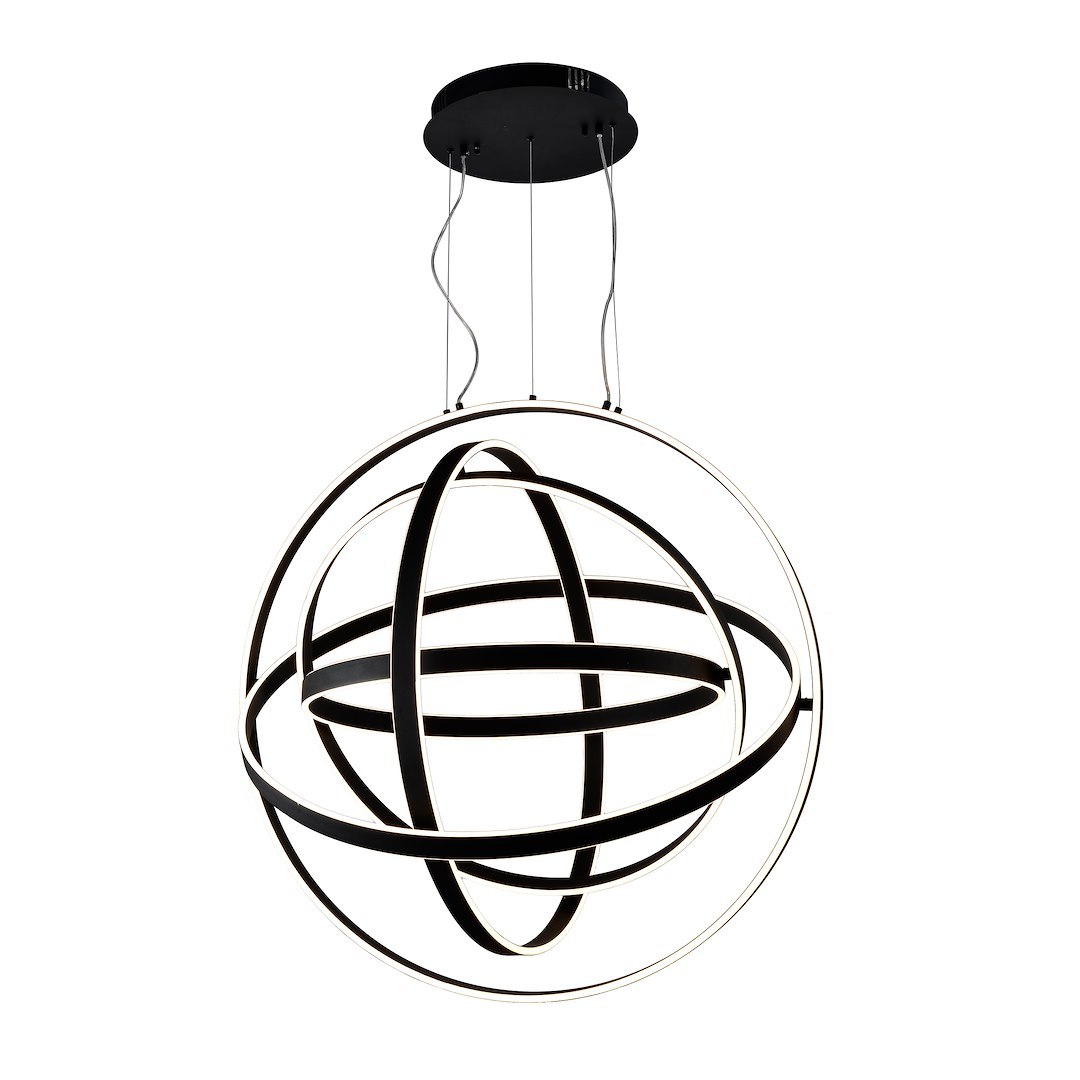 Lampa wisząca COPERNICUS BLACK 180W LED Milagro