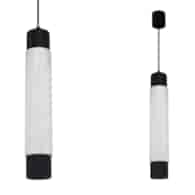 Lampa wisząca Marble Biały / Czarny 1xGU10