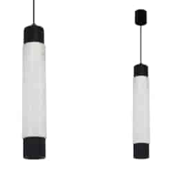 Lampa wisząca Marble Biały / Czarny 1xGU10
