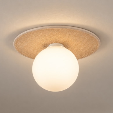 Lampa sufitowa / kinkiet Carter 1xE14 Natural