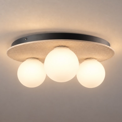 Lampa sufitowa Carter 3xE14 Natural