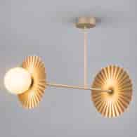 Lampa sufitowa Bloom 2xG9 Beż-Taupe