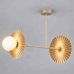 Lampa sufitowa Bloom 2xG9 Beż-Taupe