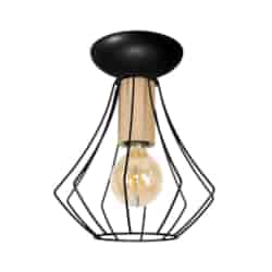 Lampa sufitowa WILL BLACK 1xE27
