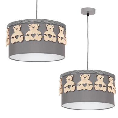 Lampa wisząca MIŚ 1xE27