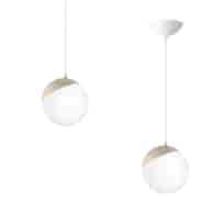 Lampa wisząca SFERA WOOD 1xE14