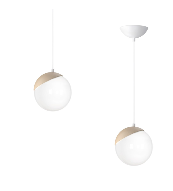 Lampa wisząca SFERA WOOD 1xE14