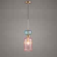 Lampa wisząca MOLLY PINK 1xE14