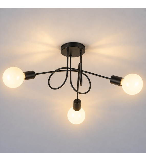 Lampa sufitowa TURBINO 3xE27