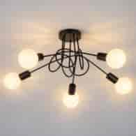 Lampa sufitowa TURBINO 5xE27