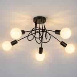Lampa sufitowa TURBINO 5xE27