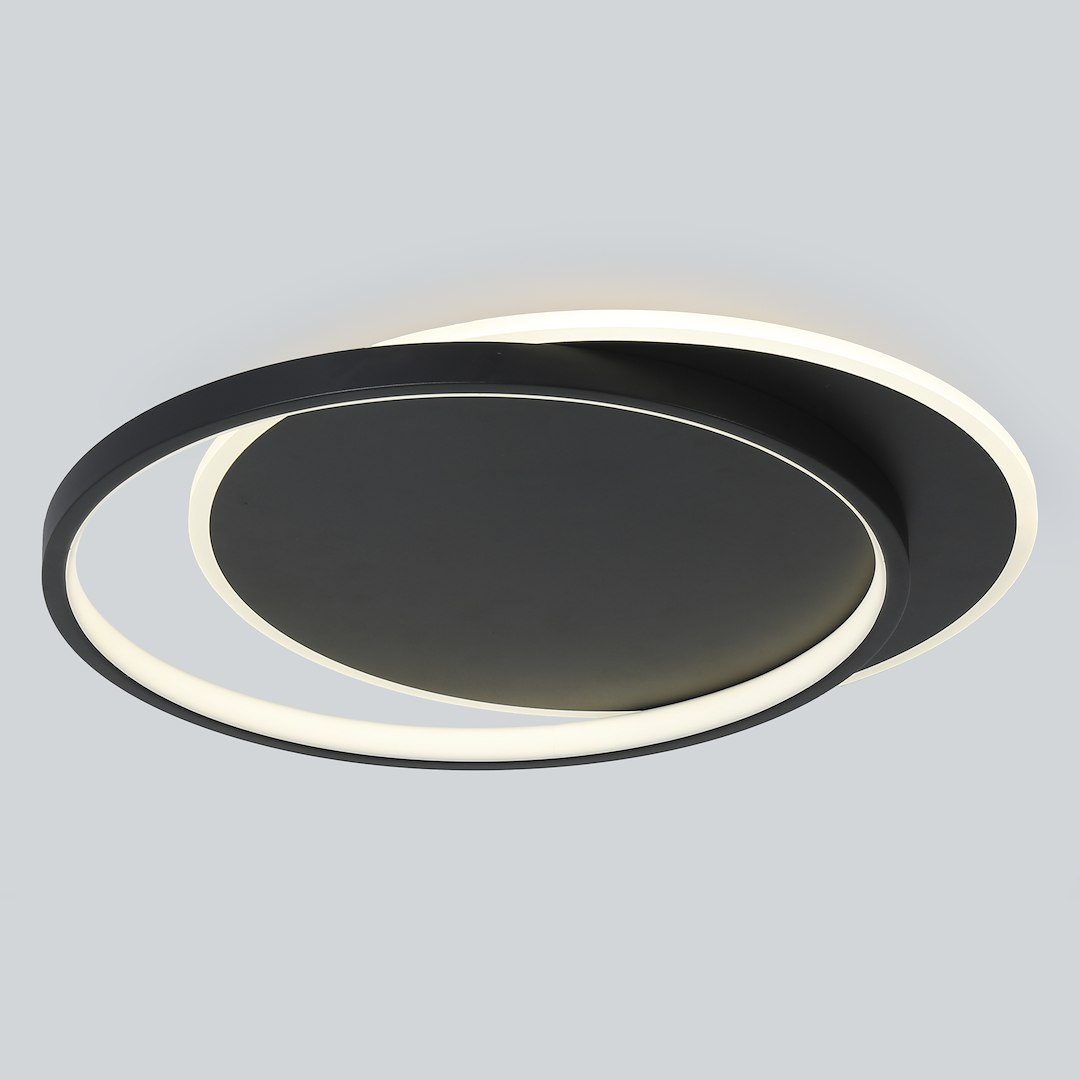 Lampa sufitowa CORDOBA BLACK 30W LED Milagro