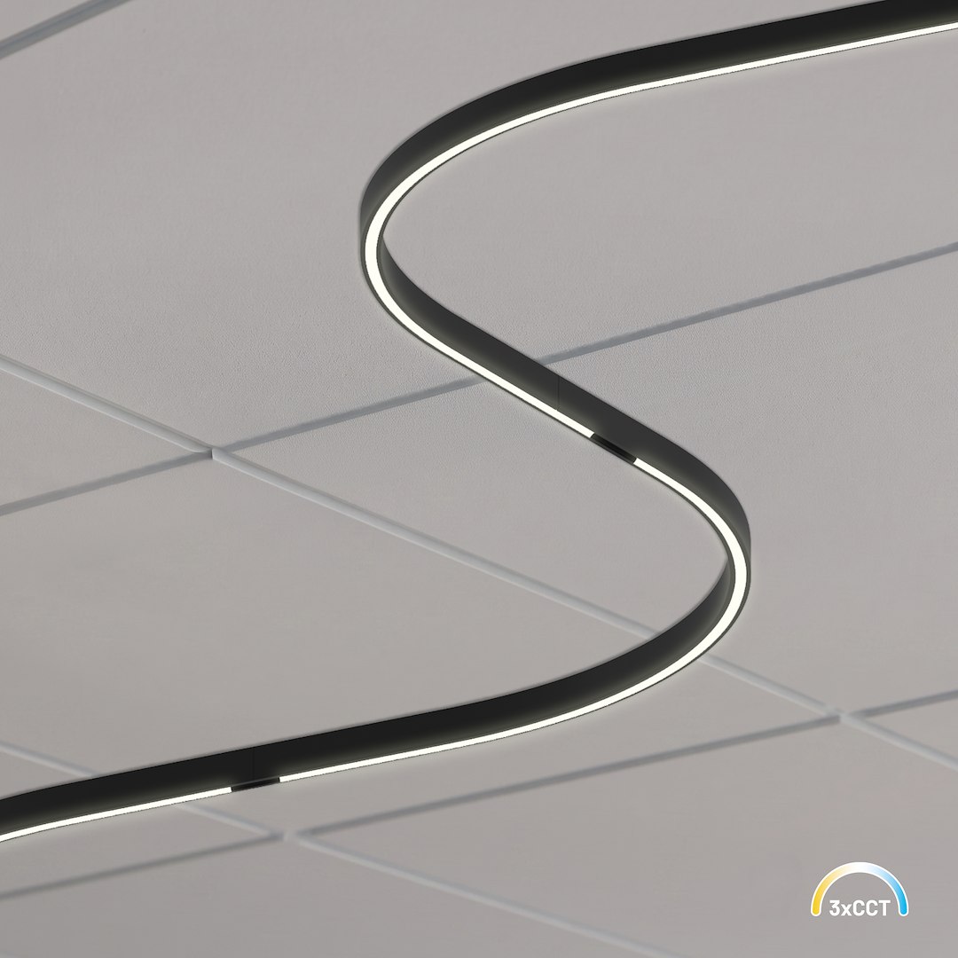Magnetic Track line 5mm 5W CCT 48V Milagro