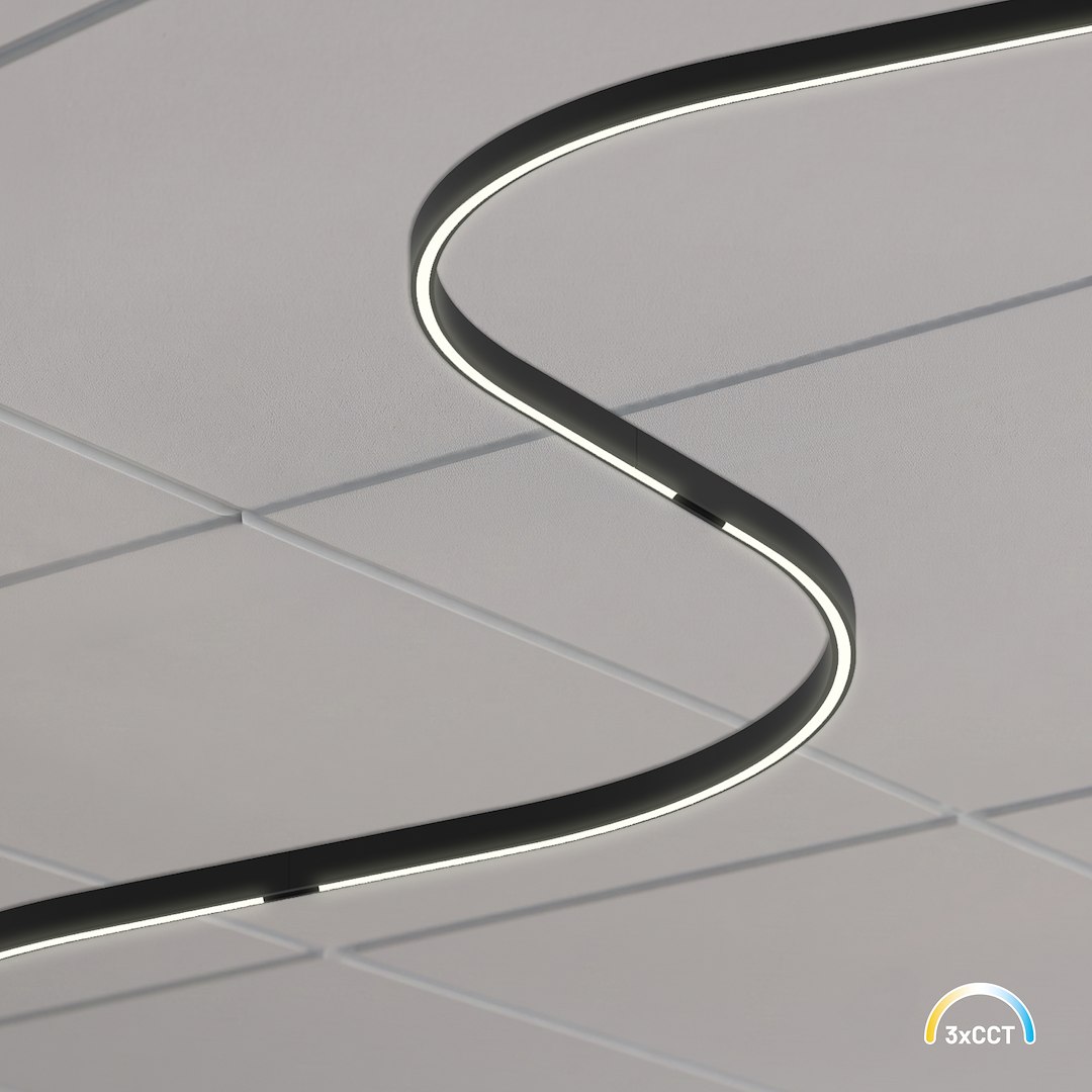 Magnetic Track line 5mm 10W CCT 48V Milagro