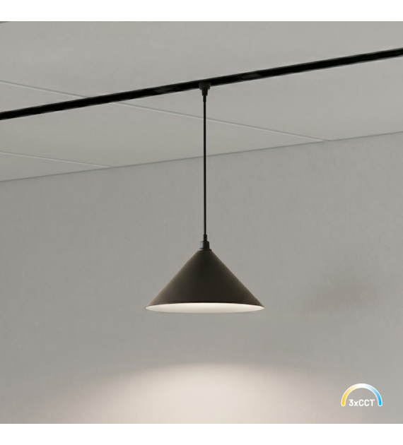 Magnetic Track Pendant Cone 5mm 7W CCT 48V