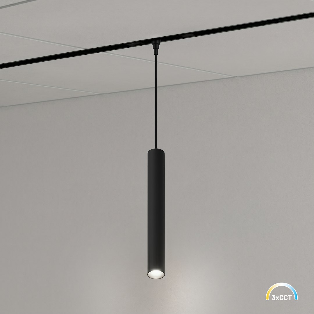 Magnetic Track Pendant Tube 5mm 7W CCT 48V Milagro
