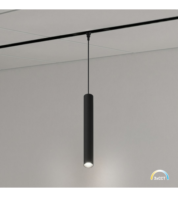 Magnetic Track Pendant Tube 5mm 7W CCT 48V