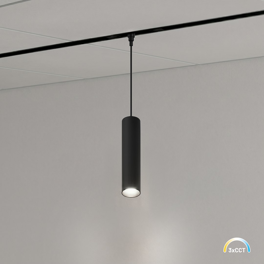 Magnetic Track Pendant 10mm 7W CCT 48V Milagro