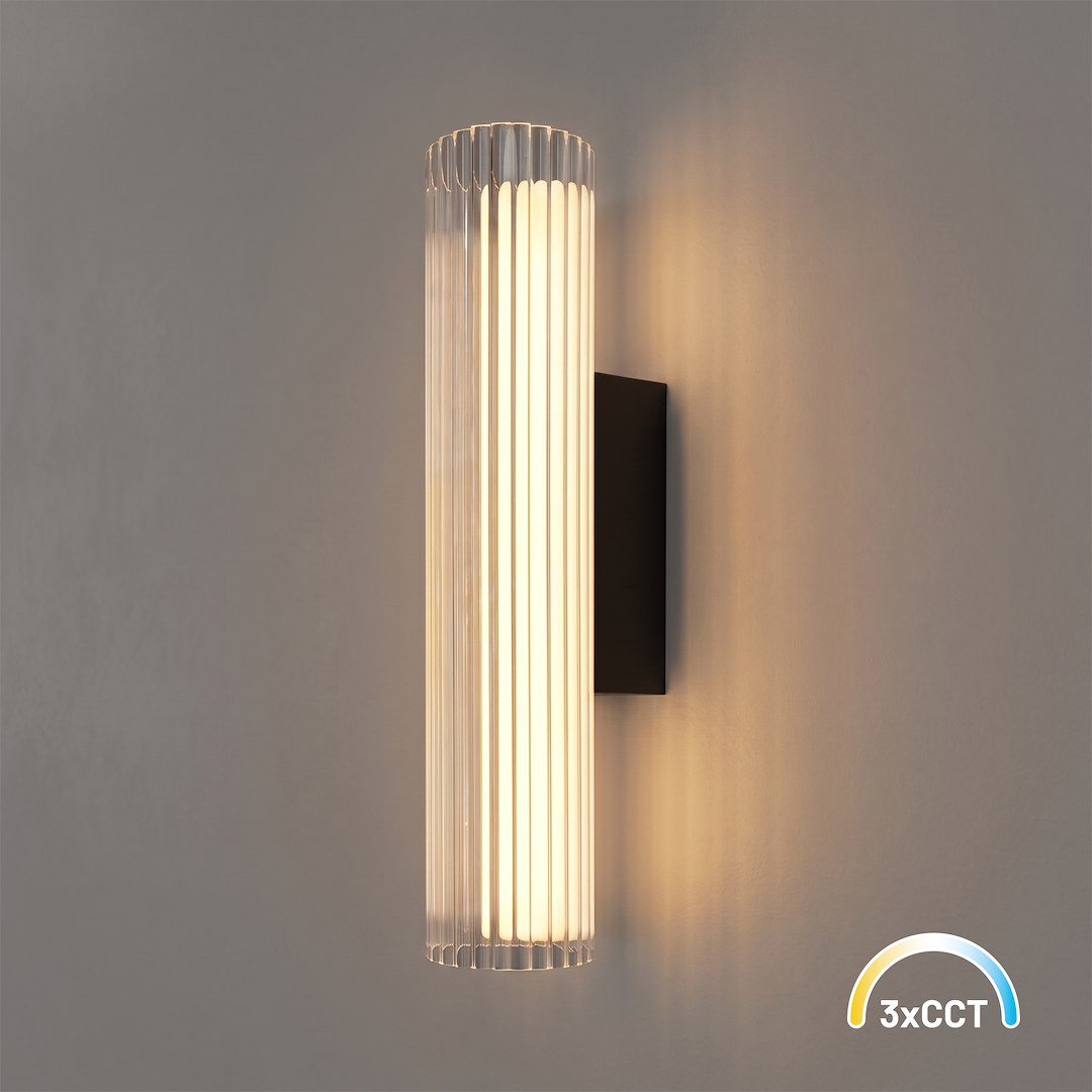 Kinkiet Trivia Black 6W LED CCT IP44 Milagro