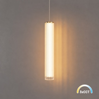 Lampa wisząca Trivia Gold 10W LED CCT IP44