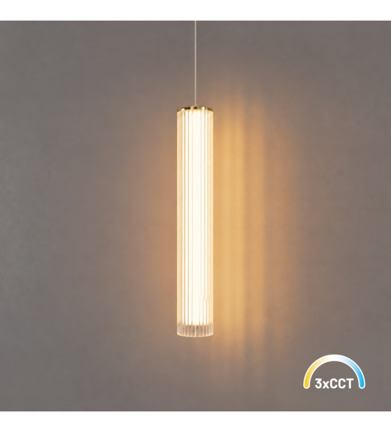 Lampa wisząca Trivia Gold 10W LED CCT IP44