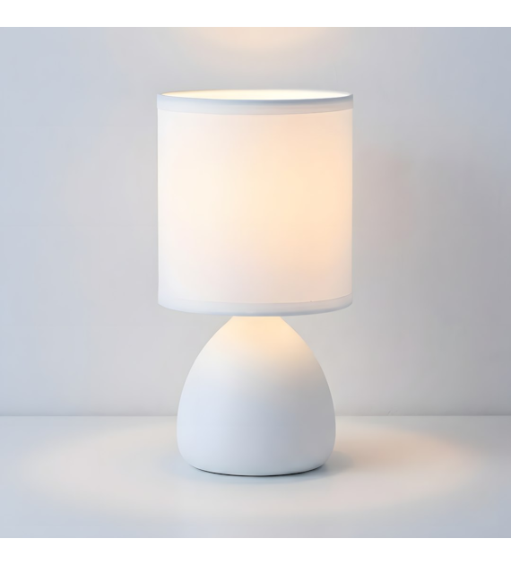 Lampka nocna Sabrina 1xE14 Biały