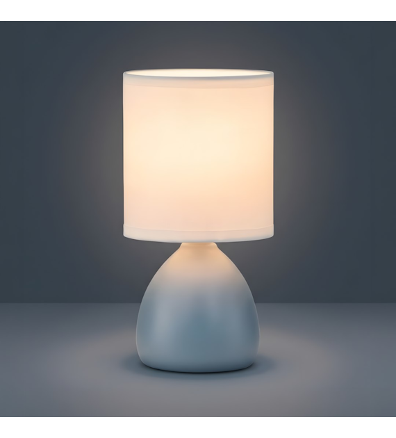 Lampka nocna Sabrina 1xE14 Szary