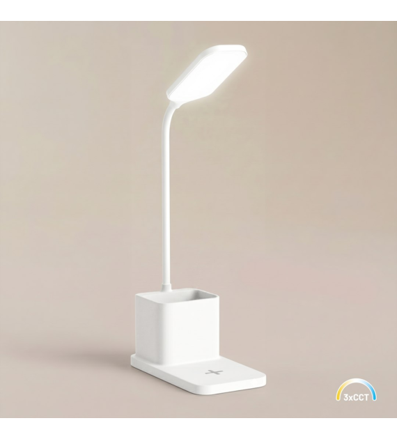 Lampka biurkowa Vade 2W LED Biała