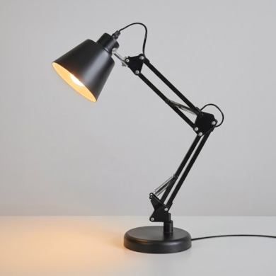 Lampka biurkowa Primus Czarny 1xE27