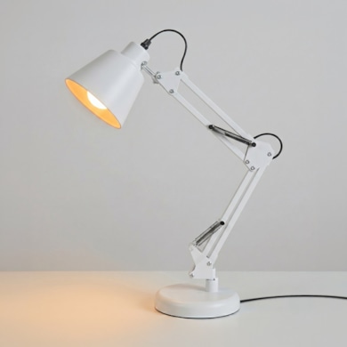 Lampka biurkowa Primus Biały 1xE27