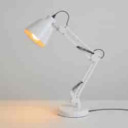 Lampka biurkowa Primus Biały 1xE27
