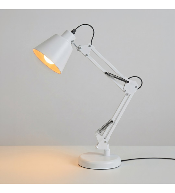 Lampka biurkowa Primus Biały 1xE27