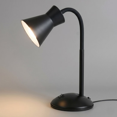 Lampka biurkowa Pascal Czarny 1xE27