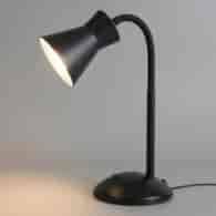 Lampka biurkowa Pascal Czarny 1xE27
