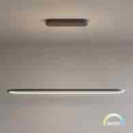 Lampa wisząca Saturno 30W LED CCT Czarny