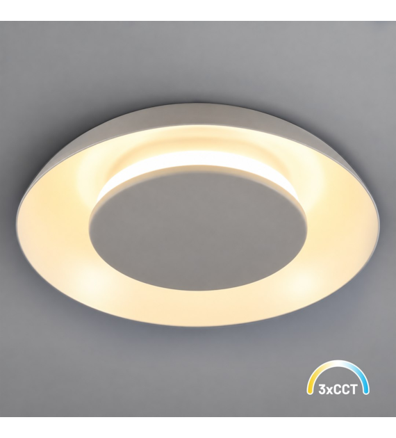 Lampa sufitowa Piattino 15W LED CCT Beżowy