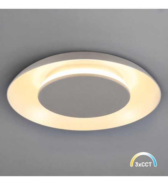 Lampa sufitowa Piattino 30W LED CCT Beżowy