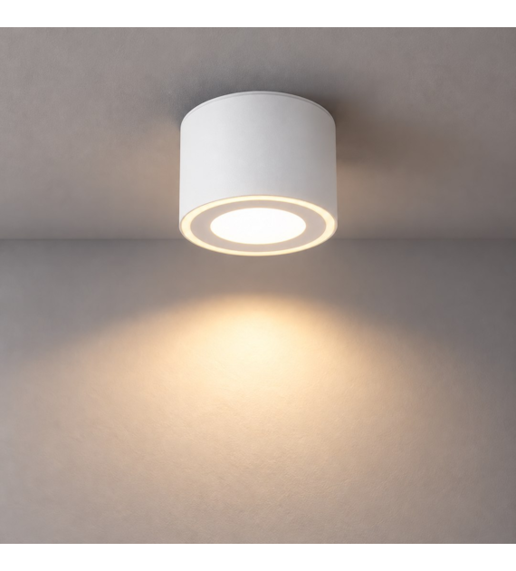 Downlight Ring 1xGx53 IP44 Biały