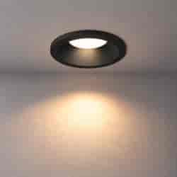 Downlight Nel Podtynk 1xGU10 IP54 Czarny