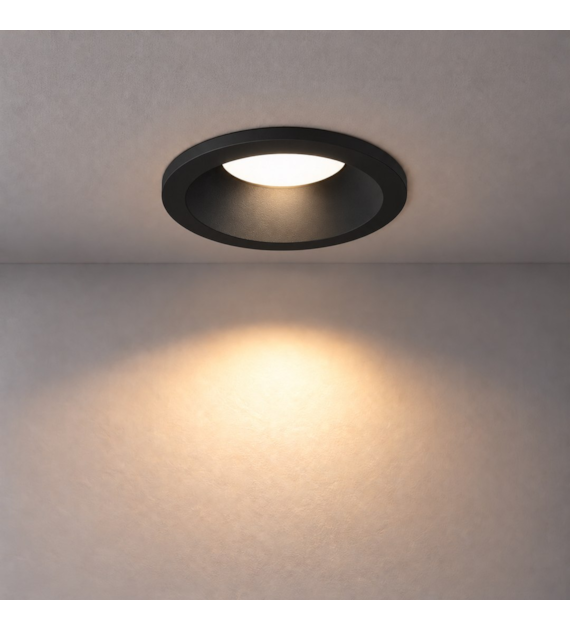 Downlight Nel Podtynk 1xGU10 IP54 Czarny