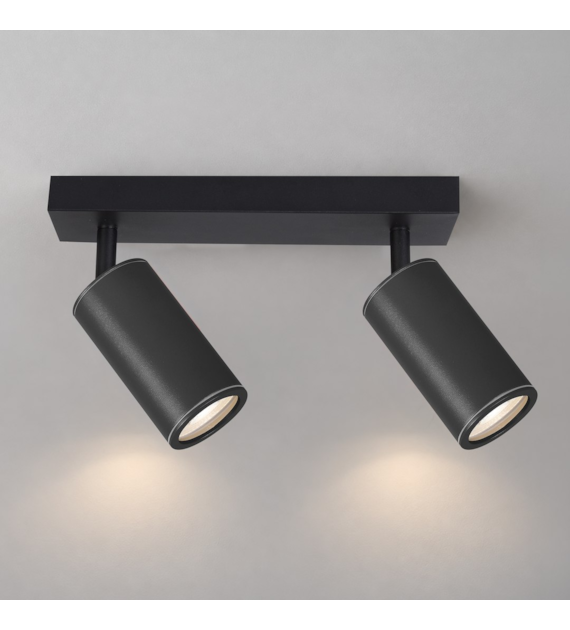 Spotlight Axl 2xGU10 IP44 Czarny