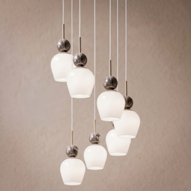 Lampa wisząca Carrara 7xE14