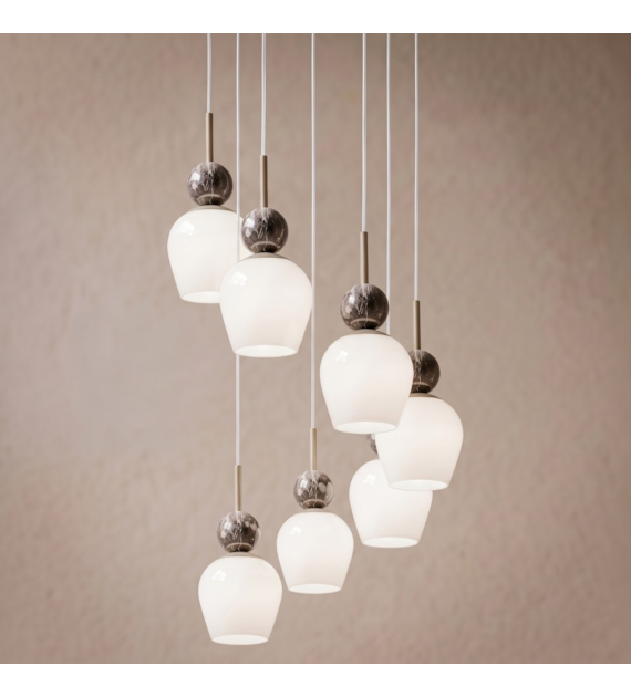 Lampa wisząca Carrara 7xE14