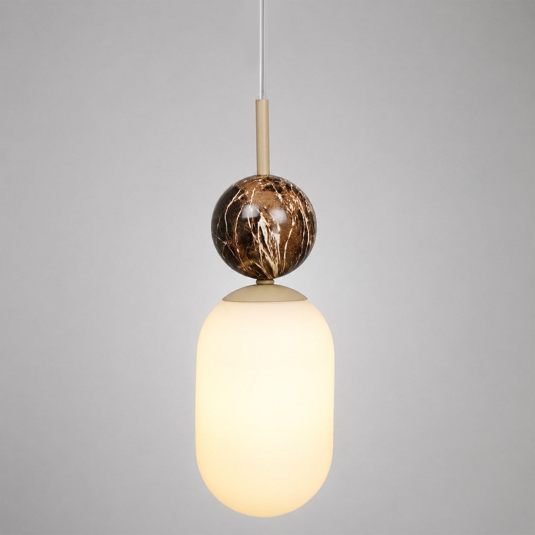 Lampa wisząca Crema 1xE14 Milagro