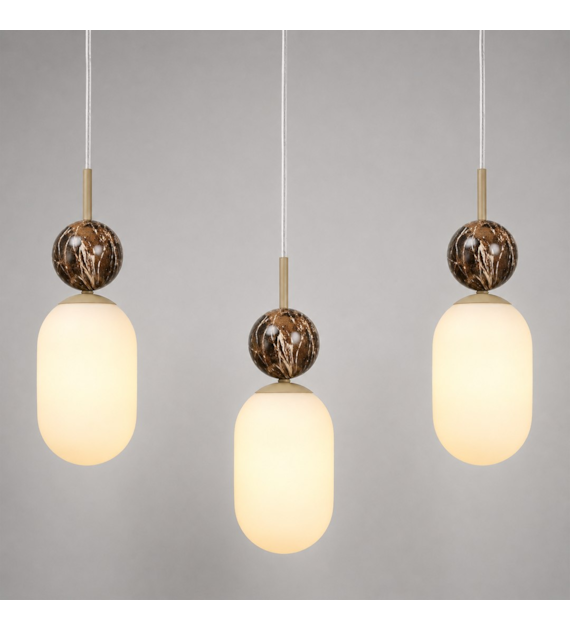 Lampa wisząca Crema 3xE14